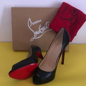 Christian Louboutin black shoes